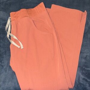 Figs Women's Coral Drawstring Scrub Pants